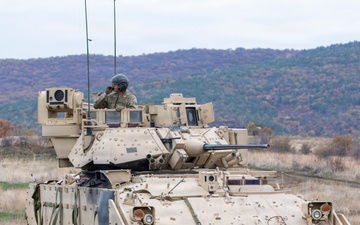 1st Infantry Division Conducts an Engineer Qualification Table V at Novo Selo Training Area, Bulgaria