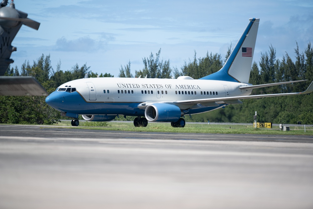 SOUTHCOM commander visits 156th Wing