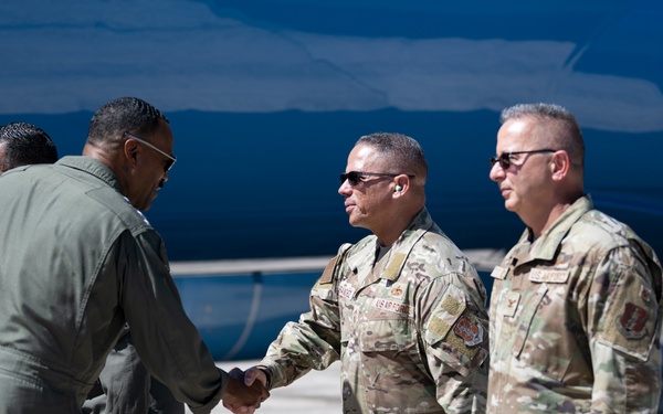 SOUTHCOM commander visits 156th Wing