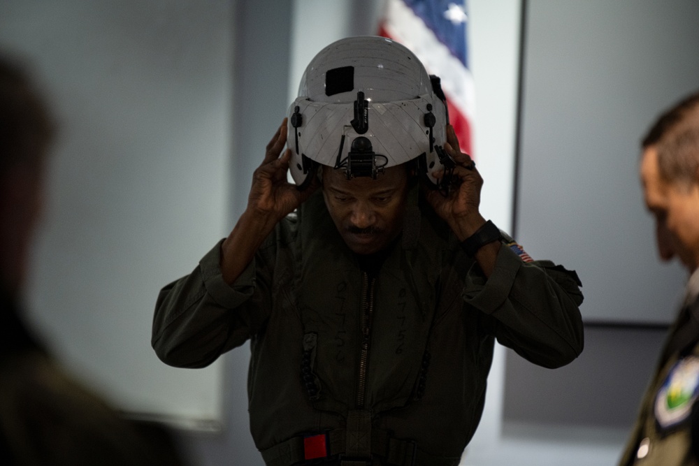 SOUTHCOM commander visits 156th Wing