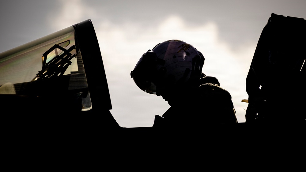 VFA-87 Aerial Change of Command Aboard USS Gerald R. Ford (CVN 78)