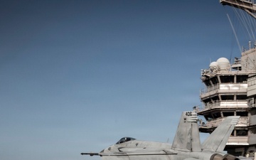 VFA-87 Aerial Change of Command Aboard USS Gerald R. Ford (CVN 78)