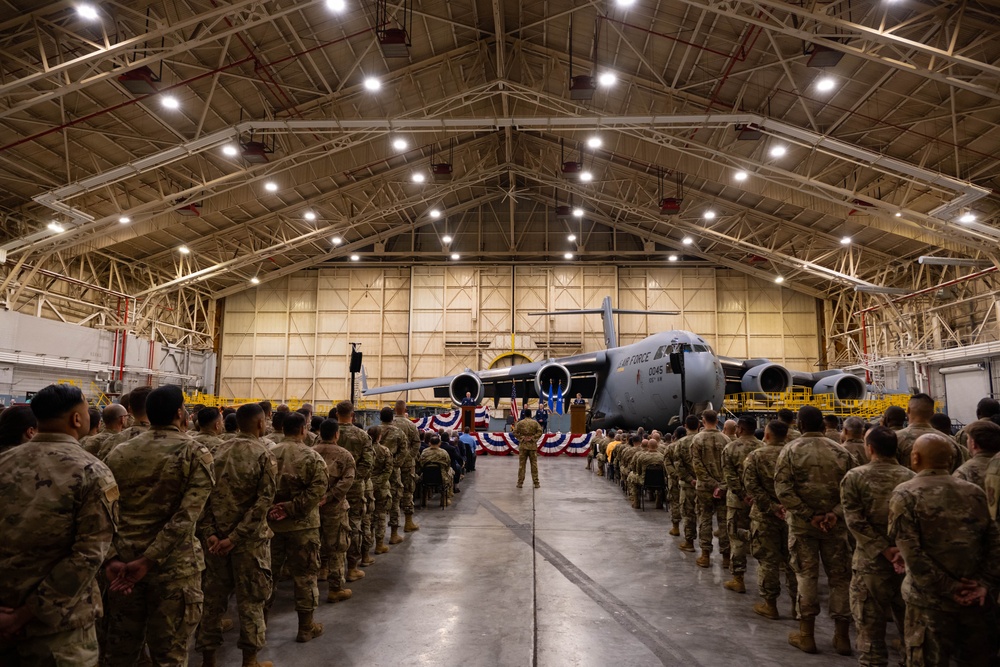 105th Airlift Wing CC promotes to brigadier general