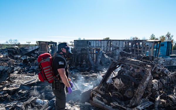 Kentucky National Guard responds to fatal civilian plane crash