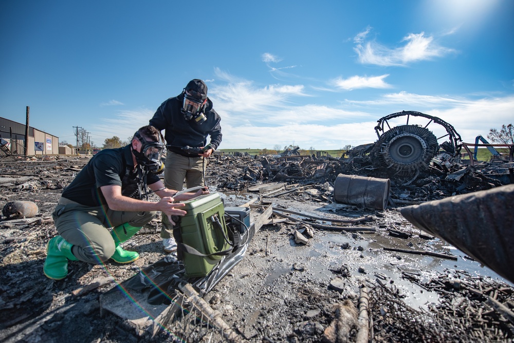 Kentucky National Guard responds to fatal civilian plane crash