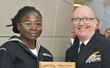 NMRTC Annapolis Announces Sailor of the Quarter During Award Ceremony