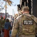 Soldiers provide a presence patrol in Georgetown and the National Mall