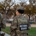 Soldiers provide a presence patrol in Georgetown and the National Mall