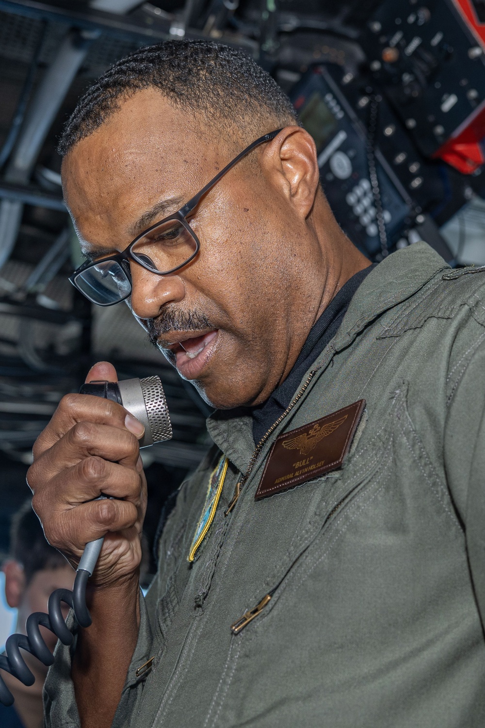 Adm. Alvin Holsey, Commander, U.S. Southern Command, Tours USS Iwo Jima