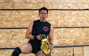 Tagging In for Duty: Airman Brings Wrestling Spirit to the Guard