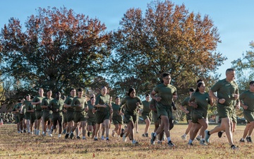 MCB Quantico conducts Moto Run for the 250th Marine Corps Birthday