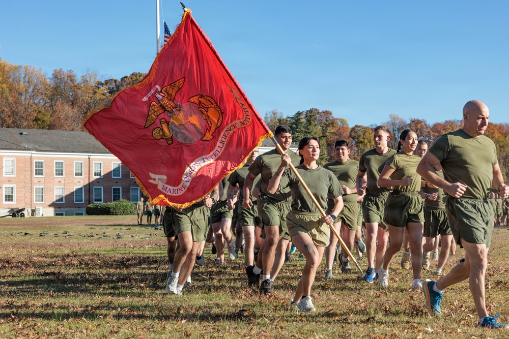MCB Quantico conducts Moto Run for the 250th Marine Corps Birthday