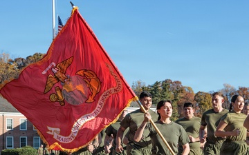 MCB Quantico conducts Moto Run for the 250th Marine Corps Birthday