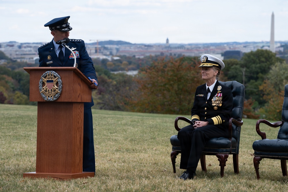 SGO Retirement for Vice Adm. Sara A. Joyner, Oct. 24, 2025