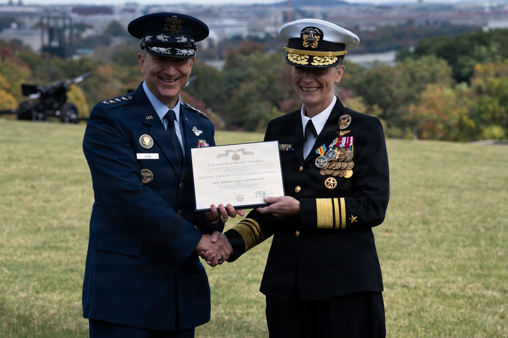 SGO Retirement for Vice Adm. Sara A. Joyner, Oct. 24, 2025