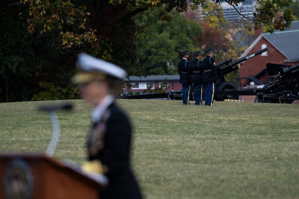 SGO Retirement for Vice Adm. Sara A. Joyner, Oct. 24, 2025
