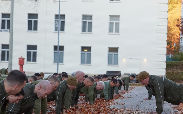 MARFOREUR/AF Marine Corps Birthday Moto Run