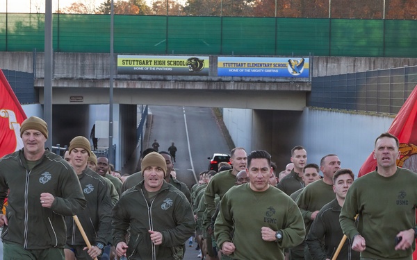 MARFOREUR/AF Marine Corps Birthday Moto Run