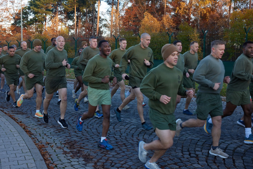 MARFOREUR/AF Marine Corps Birthday Moto Run