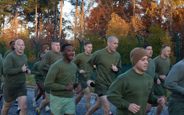 MARFOREUR/AF Marine Corps Birthday Moto Run