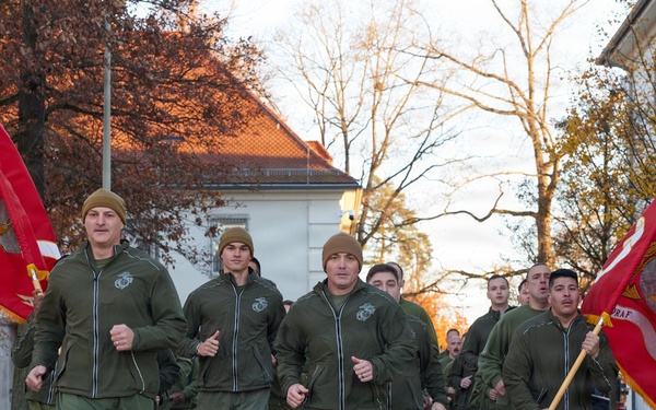 MARFOREUR/AF Marine Corps Birthday Moto Run
