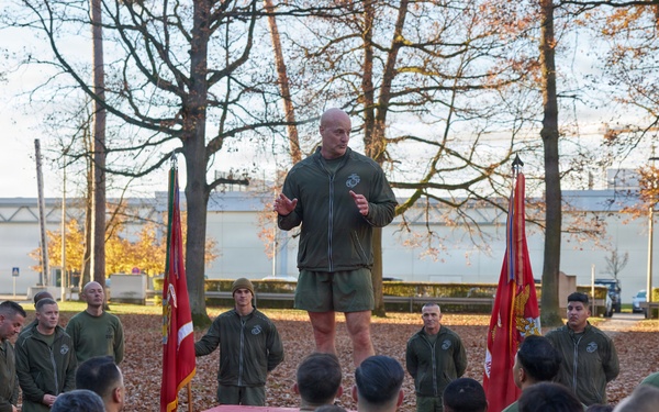 MARFOREUR/AF Marine Corps Birthday Moto Run