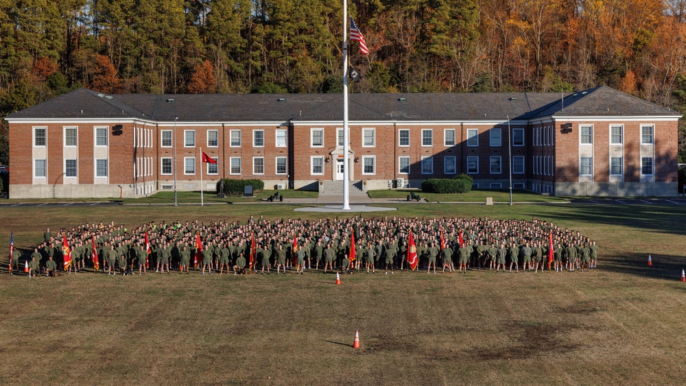 MQB Quantico conducts Moto Run for the 250th Marine Corps Birthday