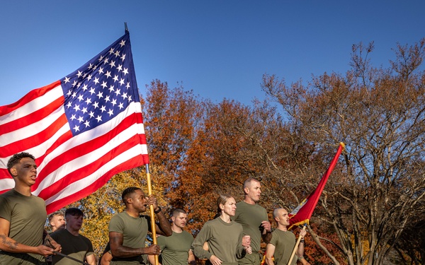 MQB Quantico conducts Moto Run for the 250th Marine Corps Birthday