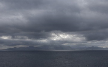 USS Gerald R. Ford (CVN 78) Transits Strait of Gibraltar