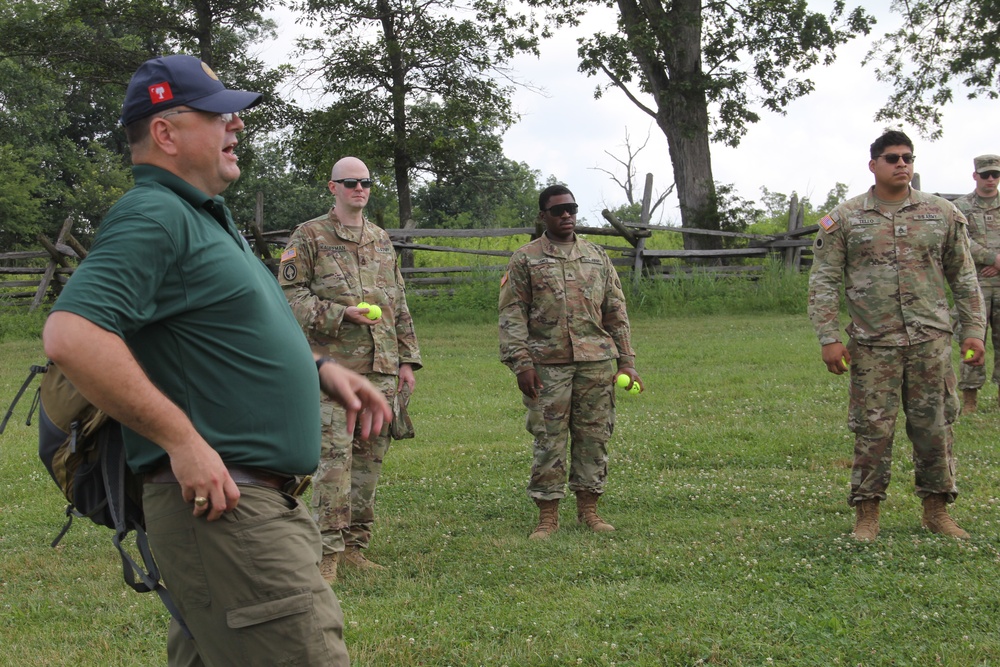 1185th DDSB completes unique Gettysburg battlefield staff ride