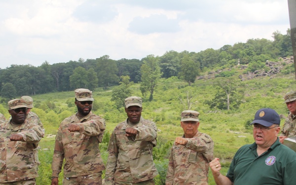 1185th DDSB completes unique Gettysburg battlefield staff ride