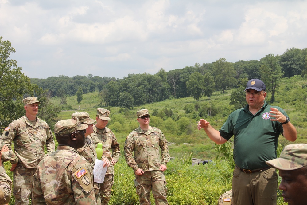 1185th DDSB completes unique Gettysburg battlefield staff ride