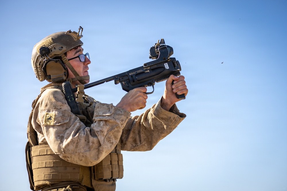 BLT 3/5 Marines Conduct a Live Fire Range