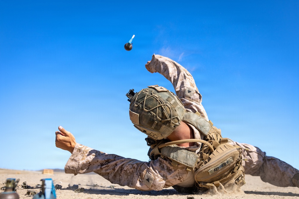 BLT 3/5 Marines Conduct a Live Fire Range