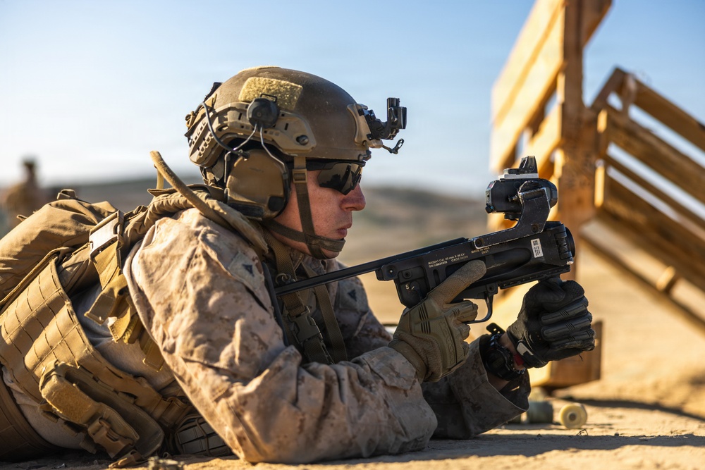 BLT 3/5 Marines Conduct a Live Fire Range
