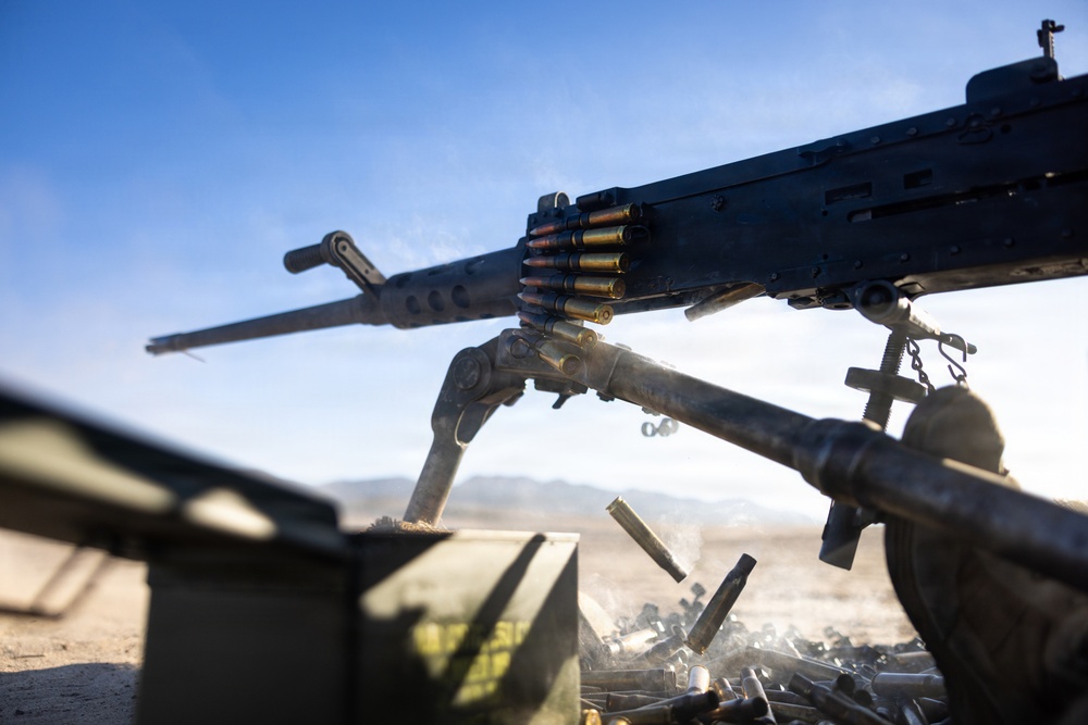 BLT 3/5 Marines Conduct a Live Fire Range