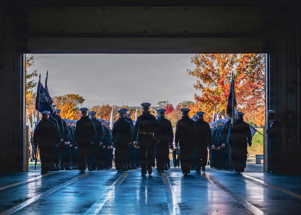 Recruit Training Command Pass in Review
