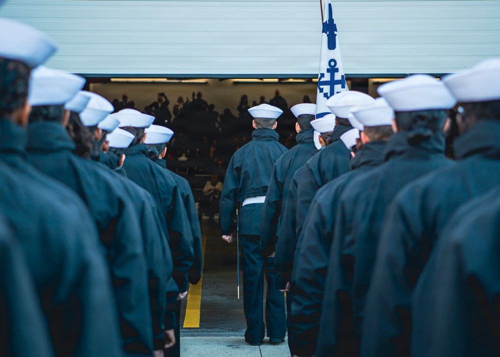 Recruit Training Command Pass in Review