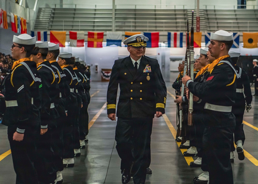 Recruit Training Command Pass in Review