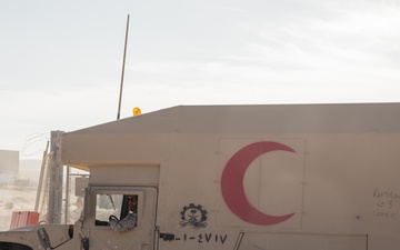 Royal Saudi Land Forces Move into 'The Box'