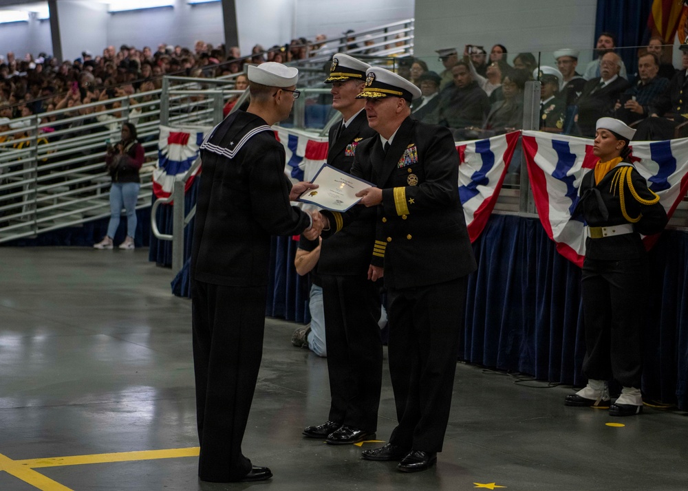 Recruit Training Command Pass in Review