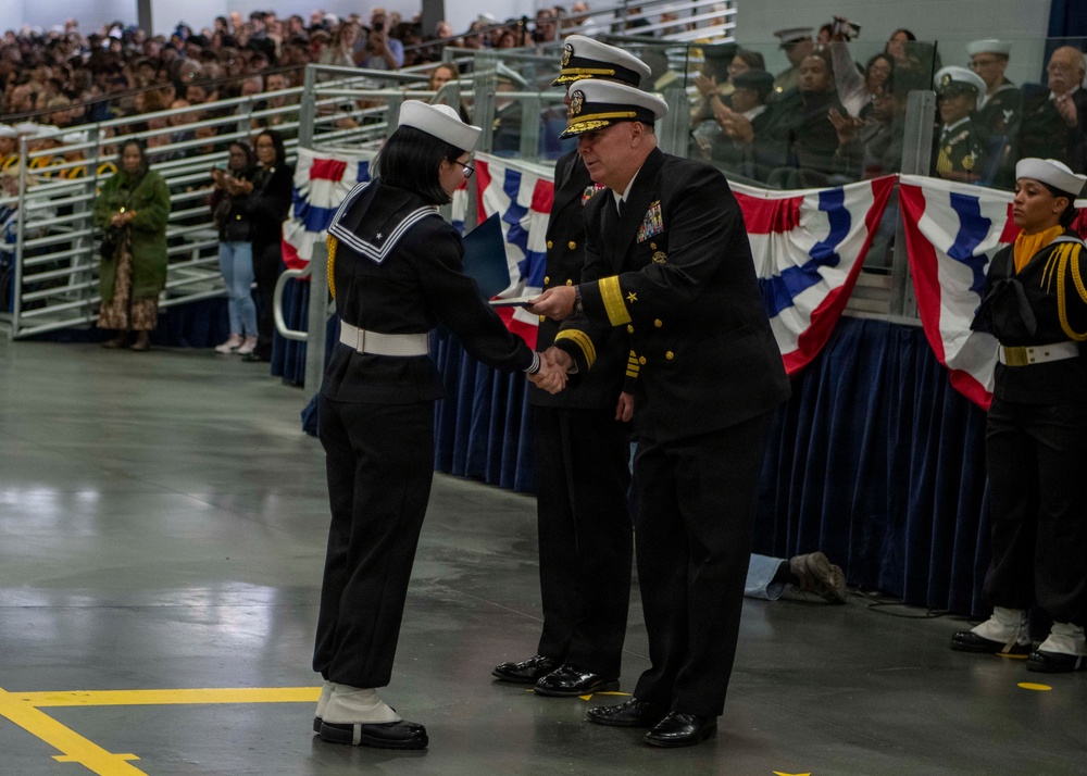 Recruit Training Command Pass in Review