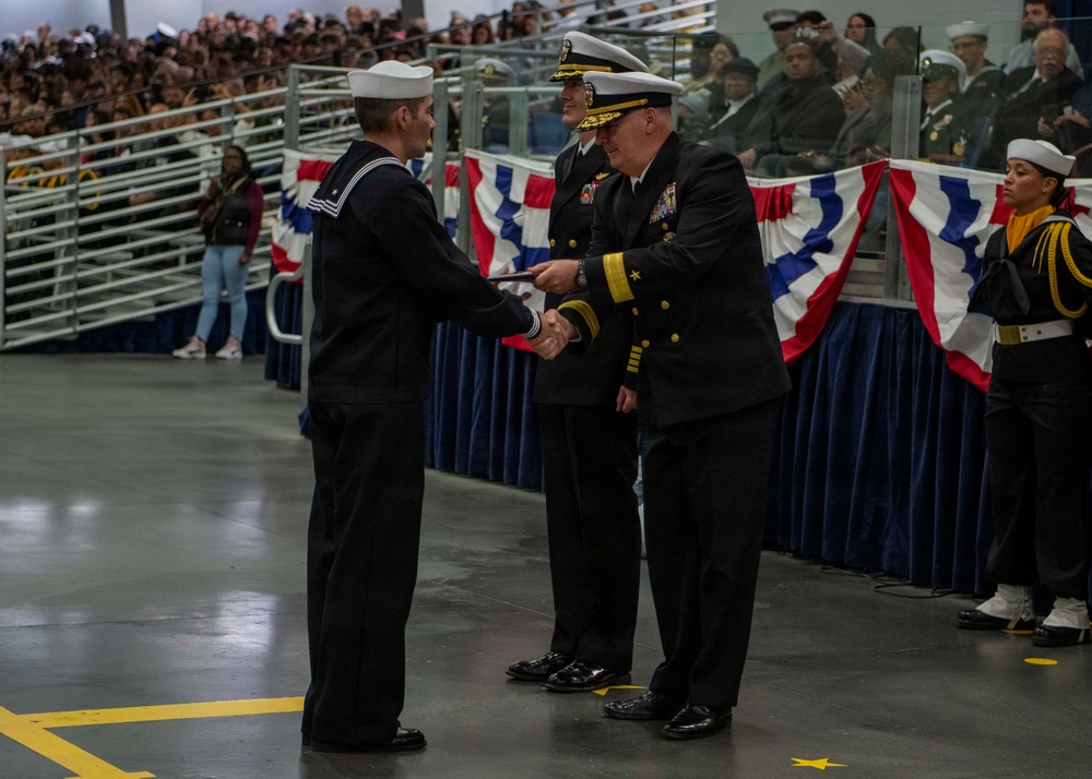Recruit Training Command Pass in Review