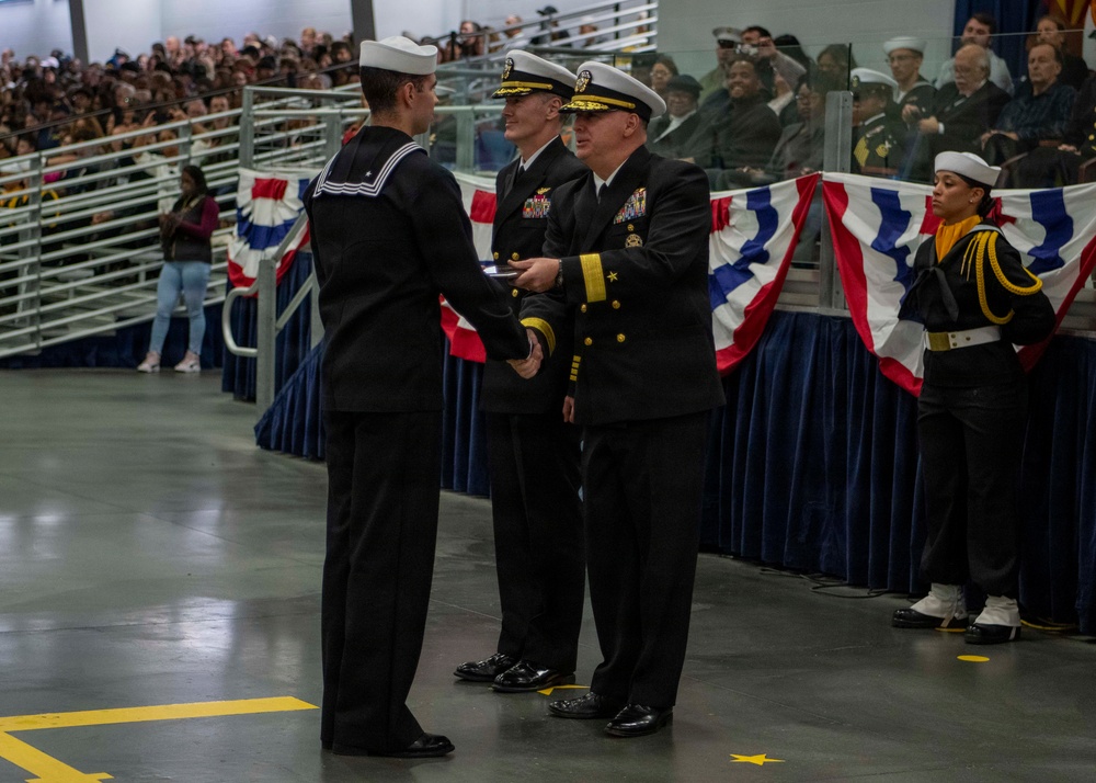 Recruit Training Command Pass in Review