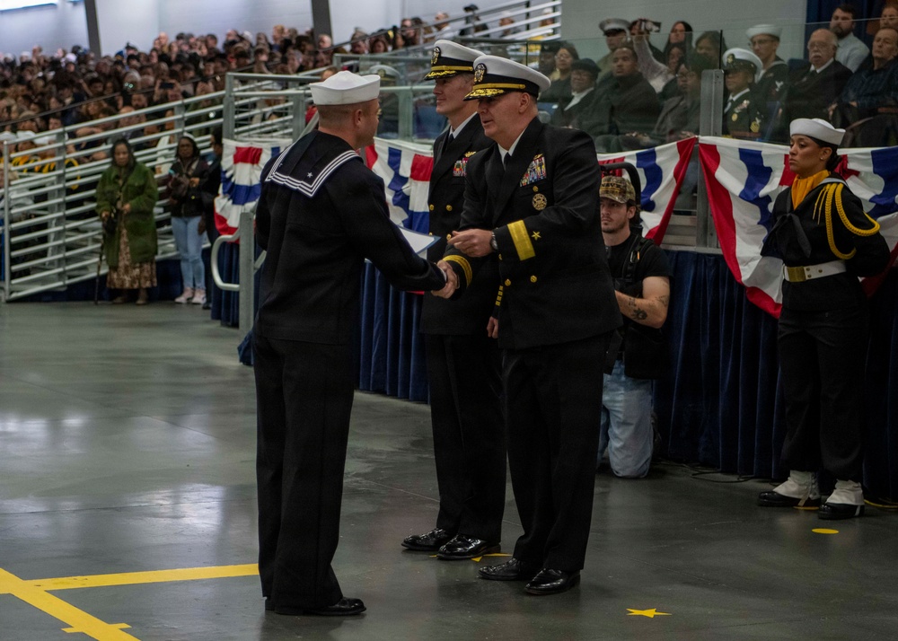 Recruit Training Command Pass in Review