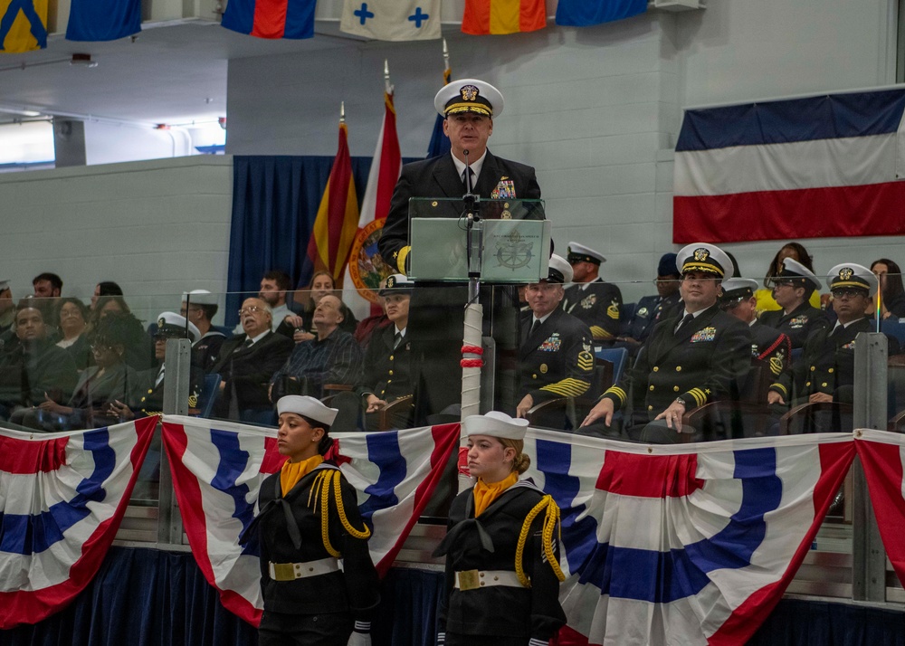 Recruit training Command Pass in Review