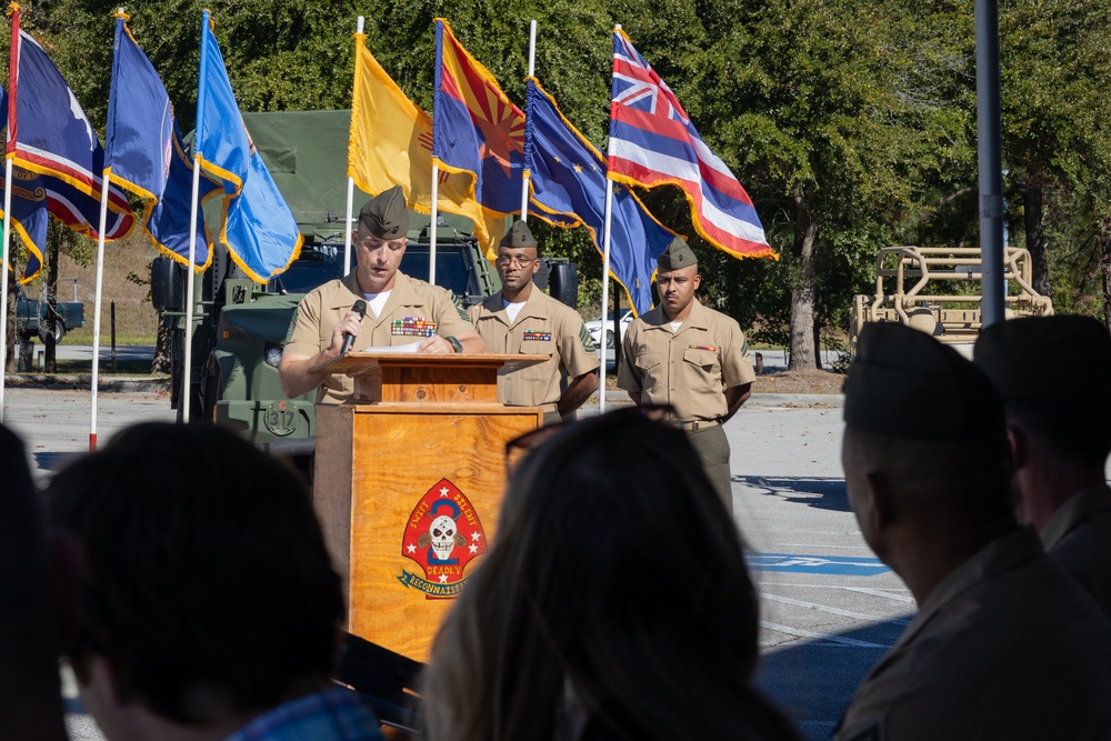 2nd Recon Relief &amp; Appointment