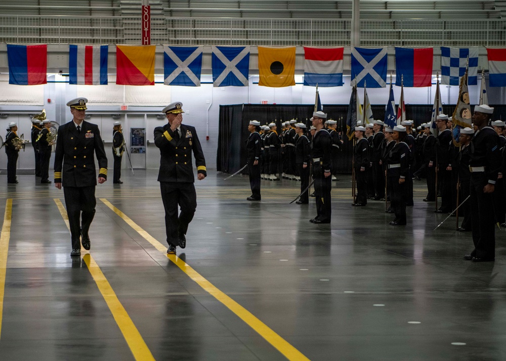 Recruit Training Command Pass in Review