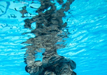 11th MEU Marines Conduct Water Survival Advanced Course