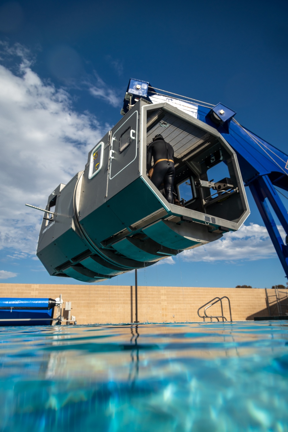 11th MEU Marines Conduct Underwater Egress Training